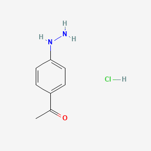 1-(4-Hydrazinylphenyl)ethan-1-one hydrochloride