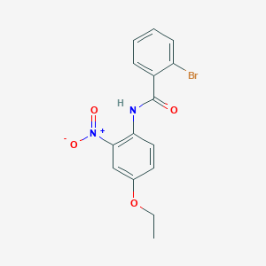2-bromo-N-(4-ethoxy-2-nitrophenyl)benzamide
