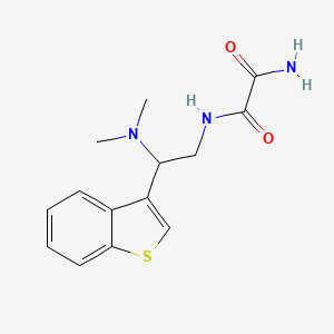 N1-(2-(benzo[b]thiophen-3-yl)-2-(dimethylamino)ethyl)oxalamide
