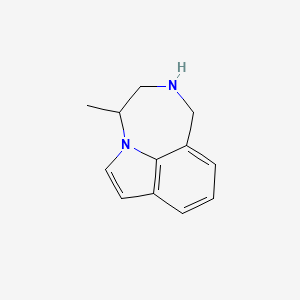 molecular formula C12H14N2 B2718687 12-Methyl-1,10-diazatricyclo[6.4.1.0,4,13]trideca-2,4,6,8(13)-tetraene CAS No. 1379228-00-8