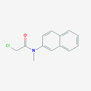 2-Chloro-N-methyl-N-naphthalen-2-ylacetamide