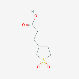 3-(1,1-Dioxidotetrahydro-3-thienyl)propanoic acid