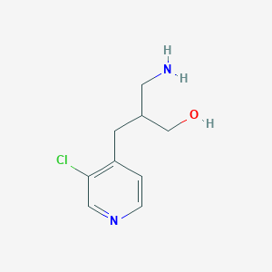 2-Aminomethyl-3-(3-chloro-pyridin-4-yl)-propan-1-ol