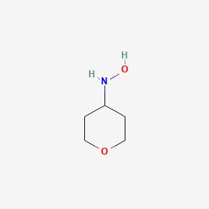 N-(tetrahydro-2H-pyran-4-yl)hydroxylamine