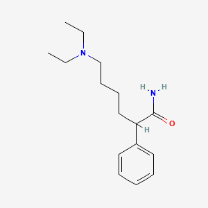 6-(Diethylamino)-2-phenylhexanamide
