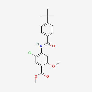 Methyl 4-[(4-tert-butylbenzoyl)amino]-5-chloro-2-methoxybenzoate