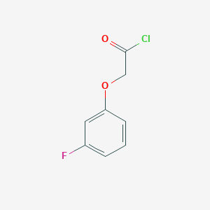 molecular formula C8H6ClFO2 B2718837 2-(3-Fluorophenoxy)acetyl chloride CAS No. 95299-69-7