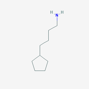 molecular formula C9H19N B2718875 4-环戊基丁胺 CAS No. 5732-94-5