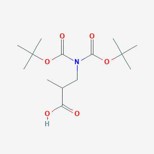 3-N-Di-boc-2-methyl-propionic acid