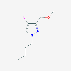 1-butyl-4-iodo-3-(methoxymethyl)-1H-pyrazole