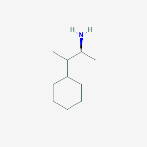 molecular formula C10H21N B2719134 (2S)-3-Cyclohexylbutan-2-amine CAS No. 2248220-77-9
