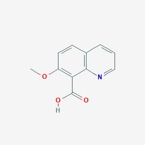 molecular formula C11H9NO3 B2719150 7-(Methyloxy)-8-quinolinecarboxylic acid CAS No. 1159427-80-1