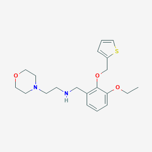 N-[3-ethoxy-2-(2-thienylmethoxy)benzyl]-N-[2-(4-morpholinyl)ethyl]amine