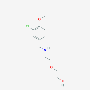 2-{2-[(3-Chloro-4-ethoxybenzyl)amino]ethoxy}ethanol