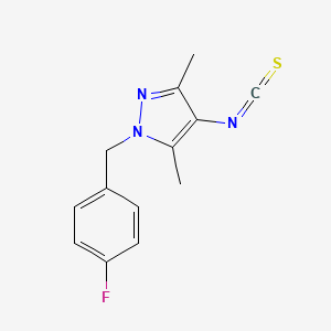 1-(4-Fluoro-benzyl)-4-isothiocyanato-3,5-dimethyl-1H-pyrazole