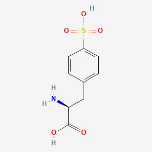 molecular formula C9H11NO5S B2719374 (S)-2-amino-3-(4-sulfophenyl)propanoic acid CAS No. 34023-49-9; 84053-08-7