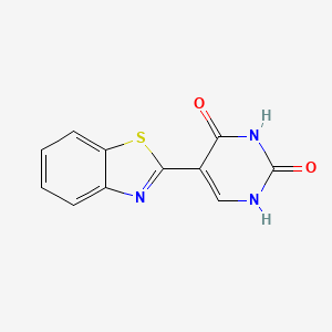 5-(1,3-Benzothiazol-2-yl)-1,2,3,4-tetrahydropyrimidine-2,4-dione