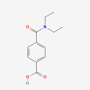 molecular formula C12H15NO3 B2719443 4-(Diethylcarbamoyl)benzoic acid CAS No. 71888-24-9