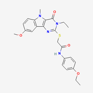 N-(2-methoxyphenyl)-3-(piperidin-1-ylcarbonyl)-1,2-benzisoxazole-5-sulfonamide