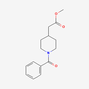 Methyl (1-benzoylpiperidin-4-yl)acetate