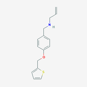N-allyl-N-[4-(2-thienylmethoxy)benzyl]amine