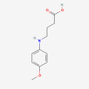4-[(4-Methoxyphenyl)amino]butanoic acid