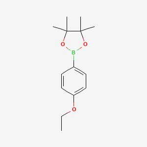 molecular formula C14H21BO3 B2719781 2-(4-Ethoxyphenyl)-4,4,5,5-tetramethyl-1,3,2-dioxaborolane CAS No. 1147105-68-7