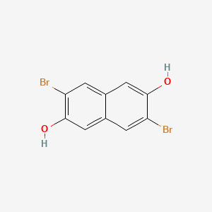 molecular formula C10H6Br2O2 B2719785 3,7-Dibromo-2,6-dihydroxynaphthalene CAS No. 1227743-83-0