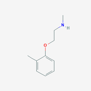 molecular formula C10H15NO B2719798 N-methyl-2-(2-methylphenoxy)ethanamine CAS No. 200350-17-0