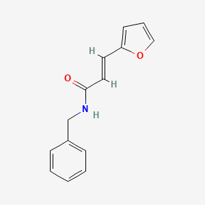 molecular formula C14H13NO2 B2719847 (2E)-N-benzyl-3-(furan-2-yl)prop-2-enamide CAS No. 1061323-63-4