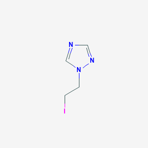 1-(2-Iodoethyl)-1,2,4-triazole