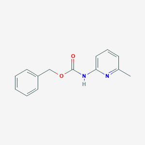 molecular formula C14H14N2O2 B2719930 Carbamic acid,(6-methyl-2-pyridinyl)-,phenylmethyl ester CAS No. 175393-01-8