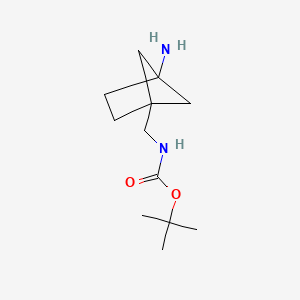 Tert-butyl ((4-aminobicyclo[2.1.1]hexan-1-yl)methyl)carbamate