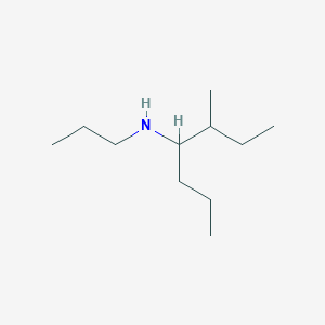 3-methyl-N-propylheptan-4-amine