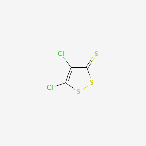 molecular formula C3Cl2S3 B2719959 4,5-二氯-3H-1,2-二硫杂环己-3-硫酮 CAS No. 57248-64-3