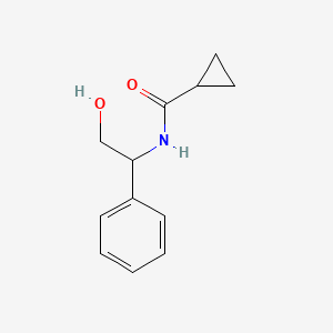N-(2-hydroxy-1-phenylethyl)cyclopropanecarboxamide