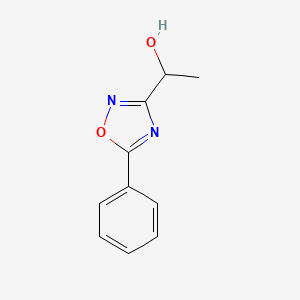 1-(5-Phenyl-1,2,4-oxadiazol-3-yl)ethan-1-ol
