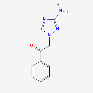 2-(3-amino-1H-1,2,4-triazol-1-yl)-1-phenyl-1-ethanone
