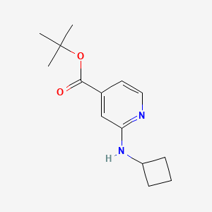 Tert-butyl 2-(cyclobutylamino)pyridine-4-carboxylate