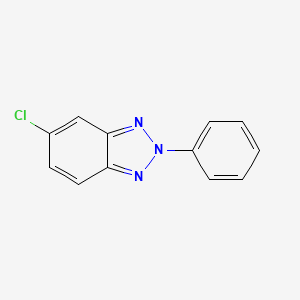 molecular formula C12H8ClN3 B2720235 5-氯-2-苯基-2H-苯并三唑 CAS No. 118416-54-9