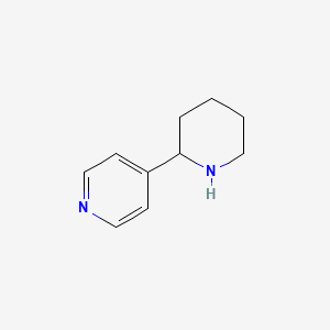 molecular formula C10H14N2 B2720239 4-(哌啶-2-基)吡啶 CAS No. 143924-51-0
