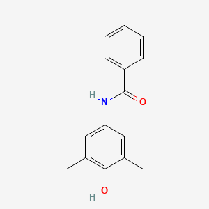 molecular formula C15H15NO2 B2720269 N-(4-羟基-3,5-二甲基苯基)苯甲酰胺 CAS No. 321687-97-2