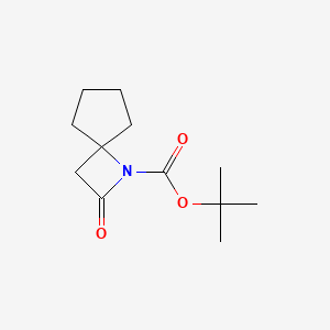 Tert-butyl 2-oxo-1-azaspiro[3.4]octane-1-carboxylate