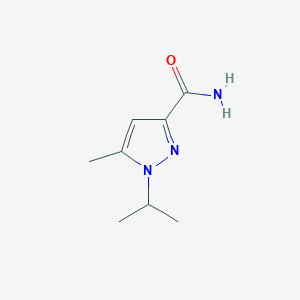 1-Isopropyl-5-methyl-1H-pyrazole-3-carboxamide