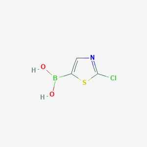 molecular formula C3H3BClNO2S B2720328 (2-氯噻唑-5-基)硼酸 CAS No. 2377607-88-8