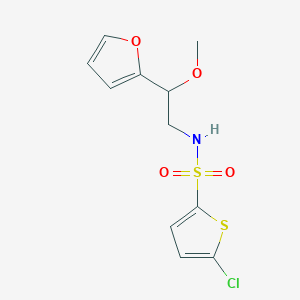 5-chloro-N-(2-(furan-2-yl)-2-methoxyethyl)thiophene-2-sulfonamide