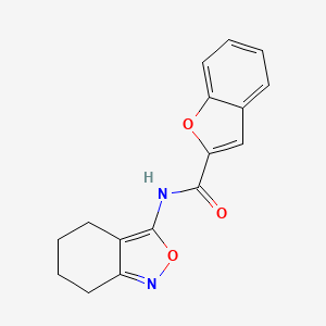 N-(4,5,6,7-tetrahydrobenzo[c]isoxazol-3-yl)benzofuran-2-carboxamide