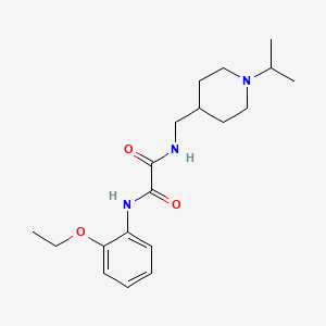 N1-(2-ethoxyphenyl)-N2-((1-isopropylpiperidin-4-yl)methyl)oxalamide