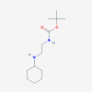 tert-butyl N-[2-(cyclohexylamino)ethyl]carbamate