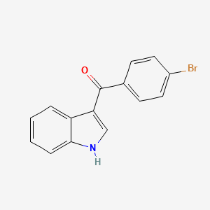 molecular formula C15H10BrNO B2720549 3-(4-bromobenzoyl)-1H-indole CAS No. 1097119-36-2